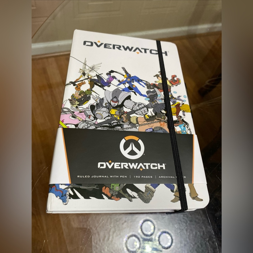 Brand New Overwatch Ruled Journal With Pen,